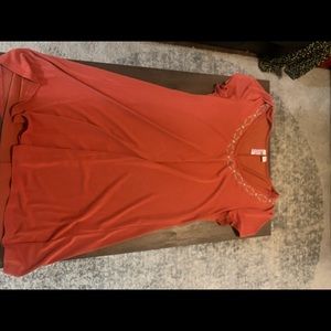 Burnt Orange Dress